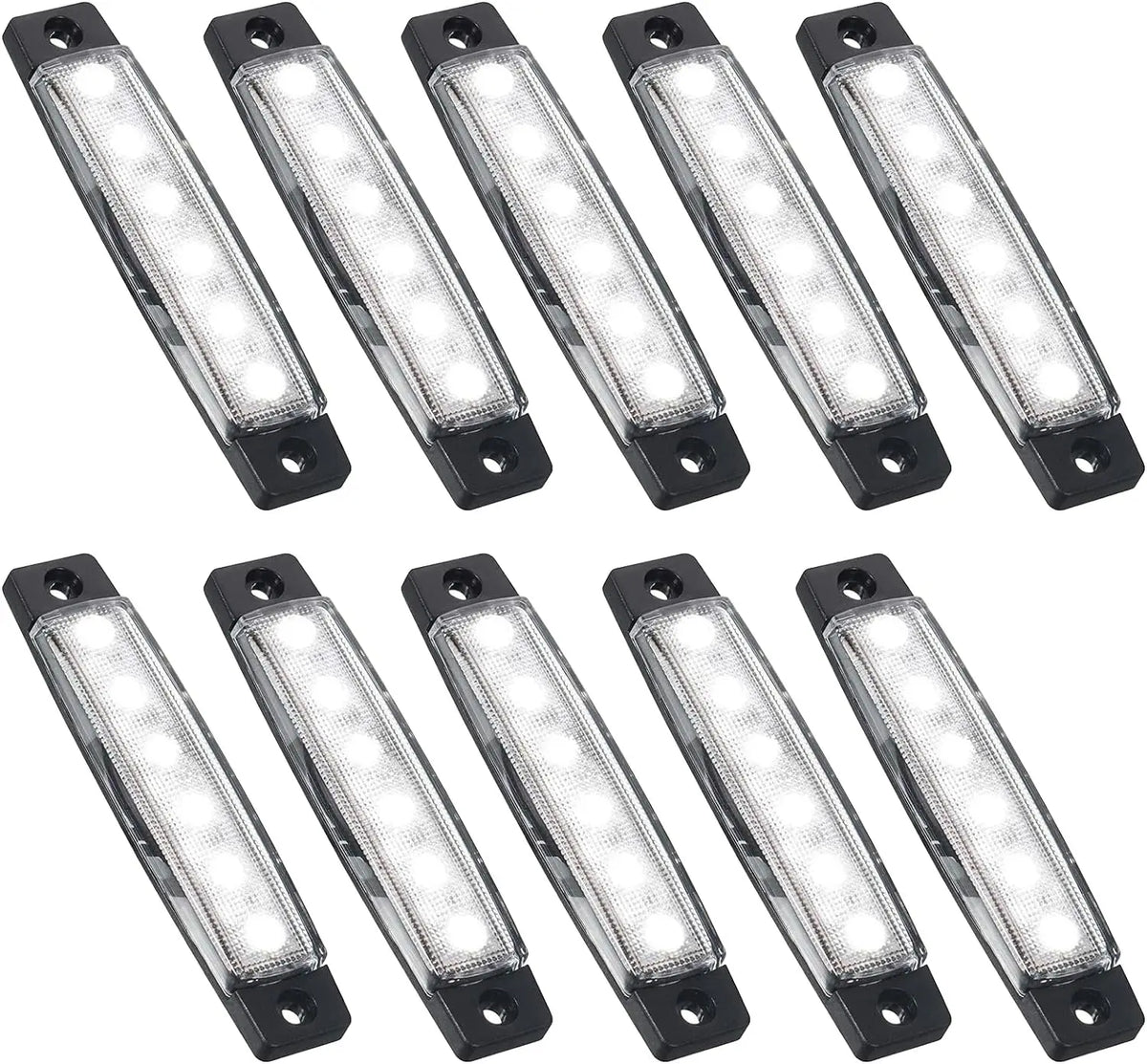 Golf Cart Underglow LED Lights, 10-Pack, Waterproof