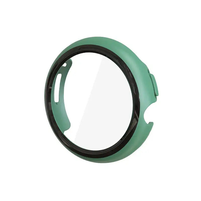 Protective case for Google Pixel Watch in green color, designed for optimal protection and compatibility with Pixel models.