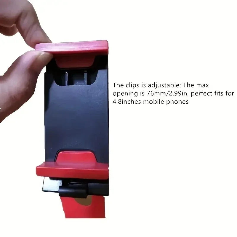 Golf Cart Steering Wheel Phone Holder, Clip-On Mount