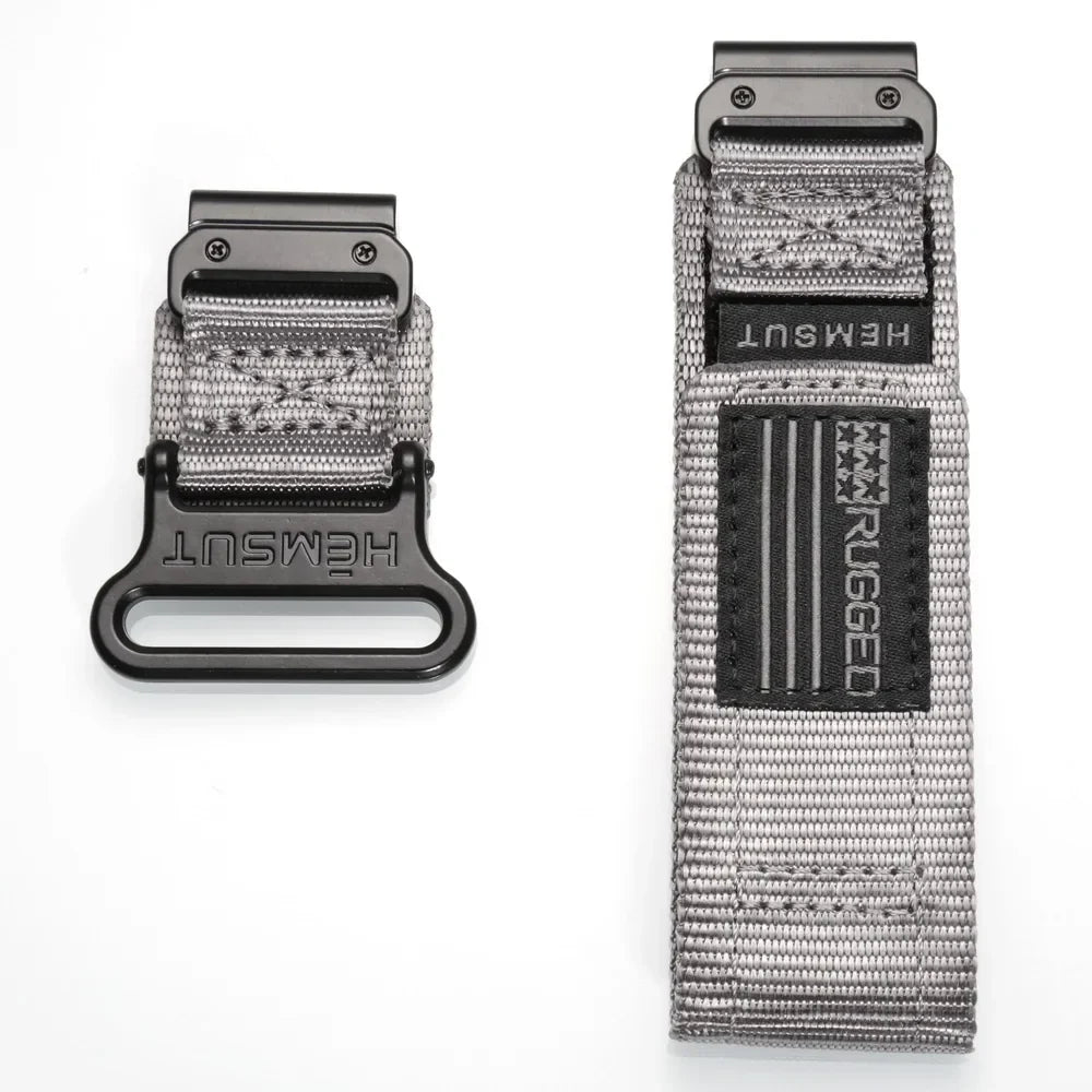 Garmin QuickFit Loop Band - Nylon and Leather Styles in Nylon - Light Gray