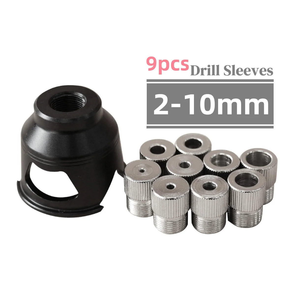 Handheld Vertical Drill Guide with Drill Bushings