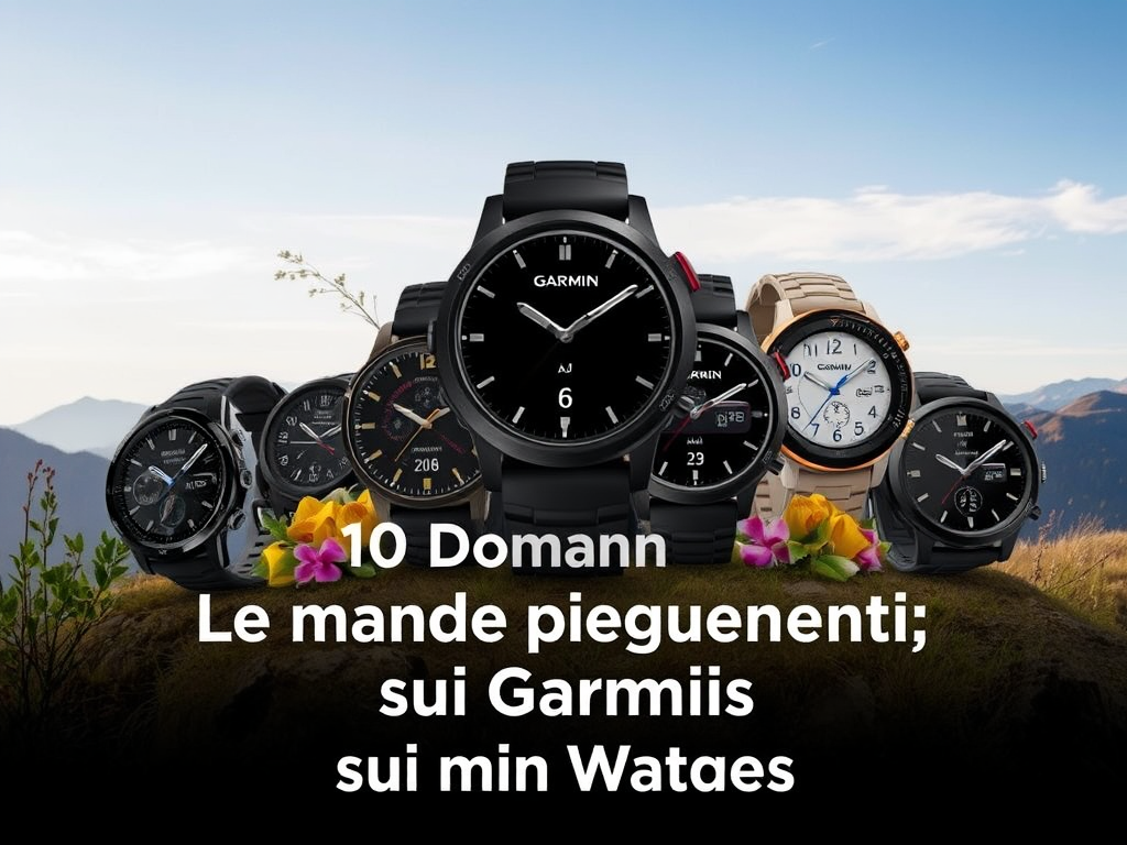 Le 10 Domande più Frequenti sui Garmin Watches: Scopri tutto ciò che devi sapere!