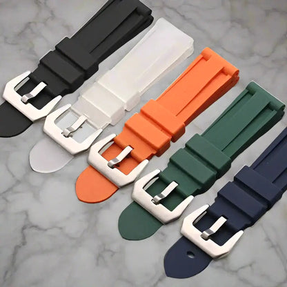 Suunto Recessed-Panel Silicone Band - Available silicone colors