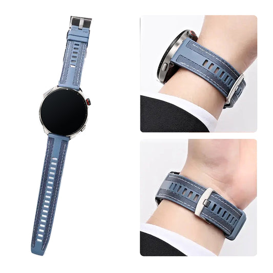 Amazfit Balance, GTR, GTS & Bip Fabric-Texture Silicone Band
