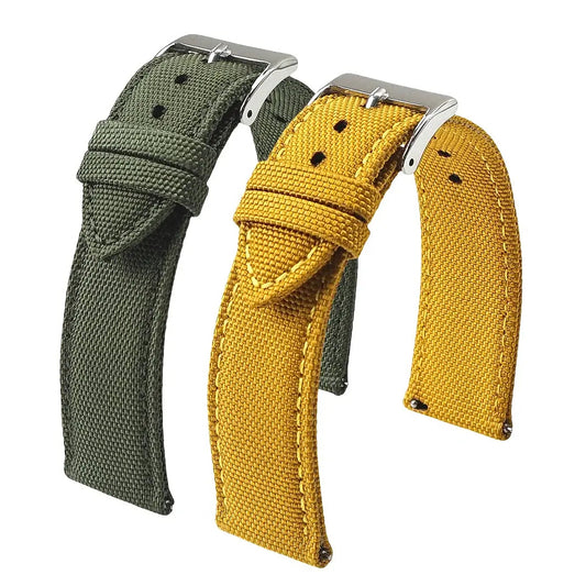 Amazfit Balance, GTR, GTS & Bip Canvas Nylon Band, Tapered, 9 Colors