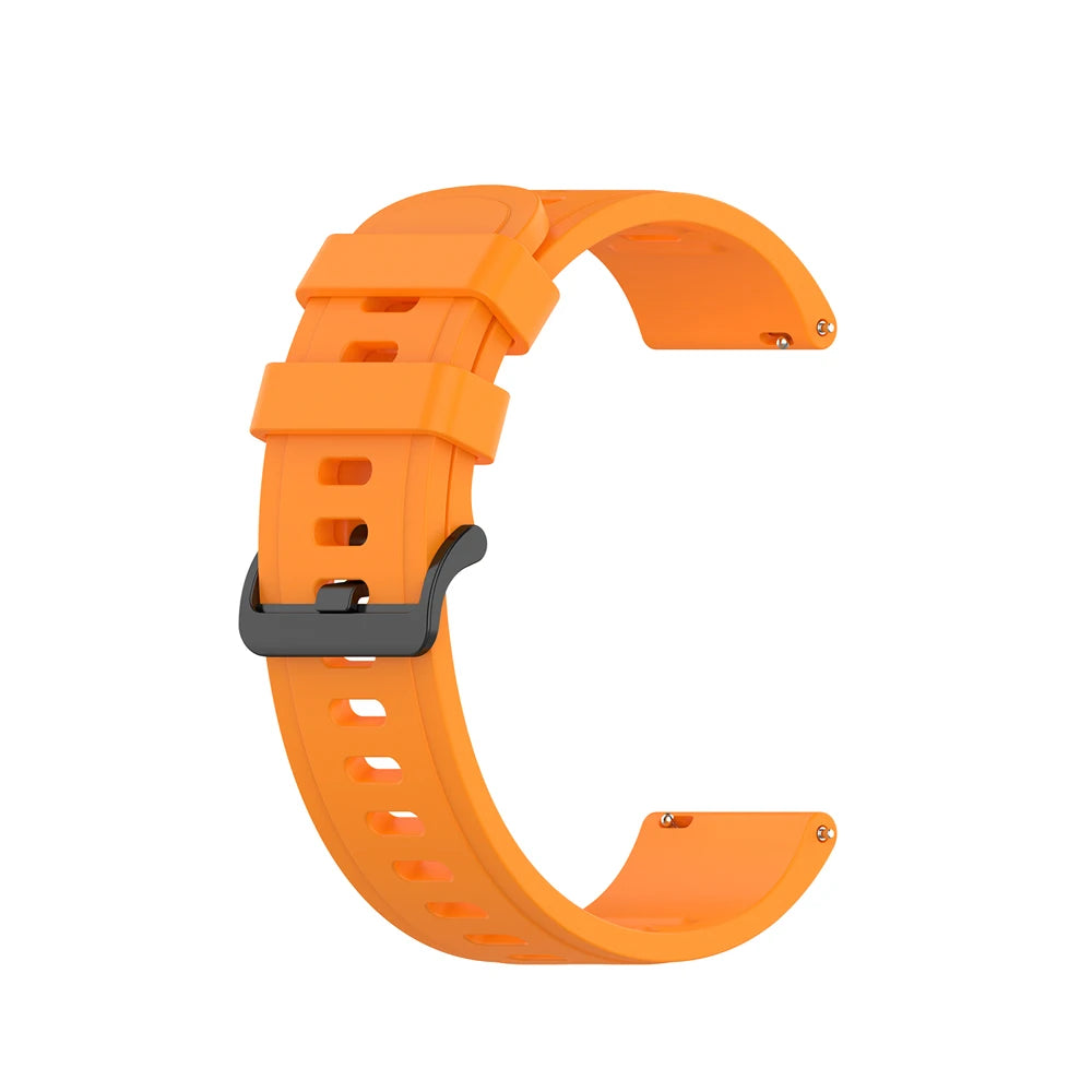 Silicone Pin Buckle Band for Polar – Orange