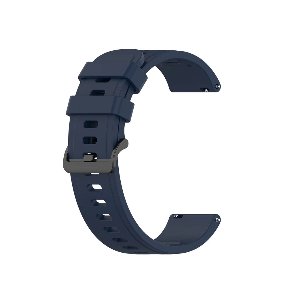 Silicone Pin Buckle Band for Polar – Navy Blue