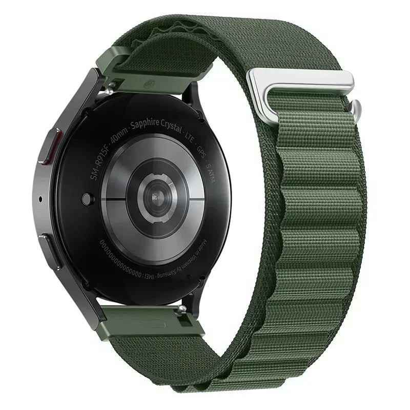 COROS Alpine-Style Nylon Loop Band – Olive Green