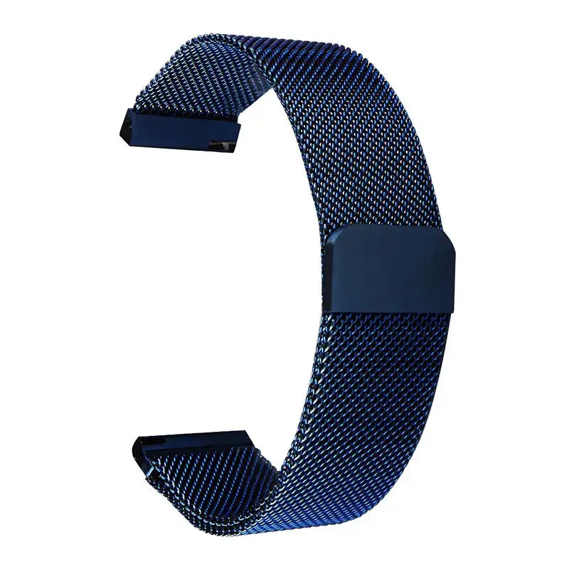 Samsung Galaxy Watch Magnetic Stainless Steel Mesh Band in Blue