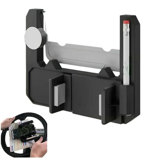 Golf Cart Steering Wheel Phone & Scorecard Holder