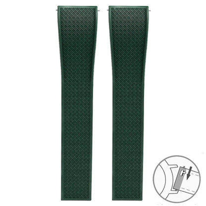 Garmin FKM Rubber Band — strap in green