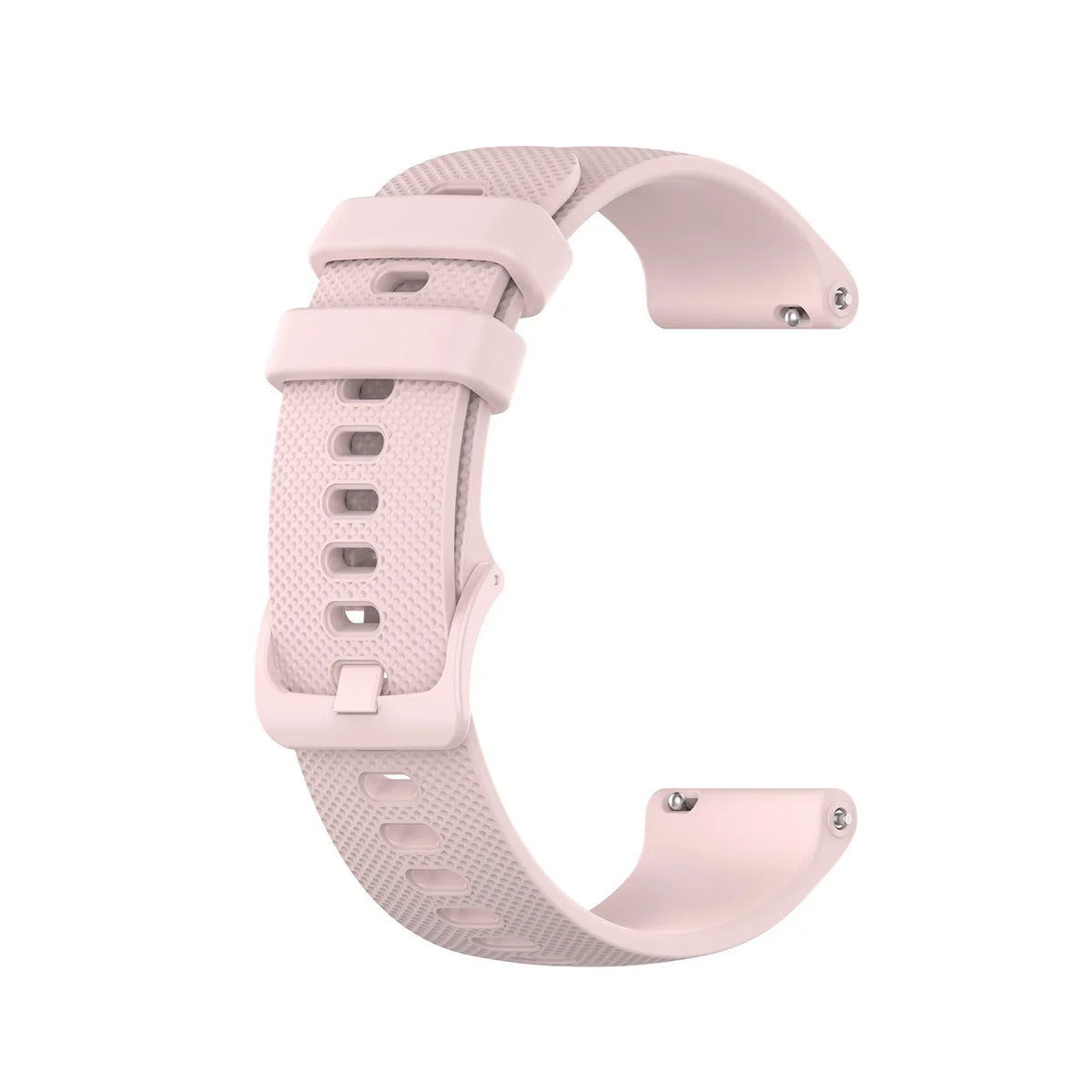 Motorola Moto Textured Silicone Band with Matching Buckle — Light Pink