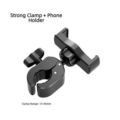 Magnetic Golf Cart Phone Mount with Bar Clamp, MagSafe Compatible