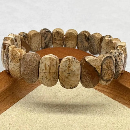 Faceted Jasper Bracelet