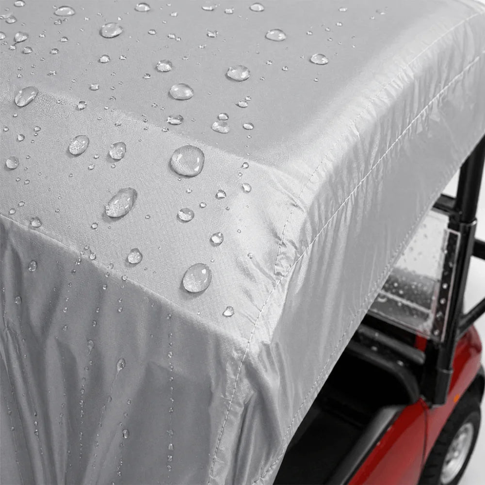Silver Golf Cart Storage Cover, Waterproof, 3 Sizes