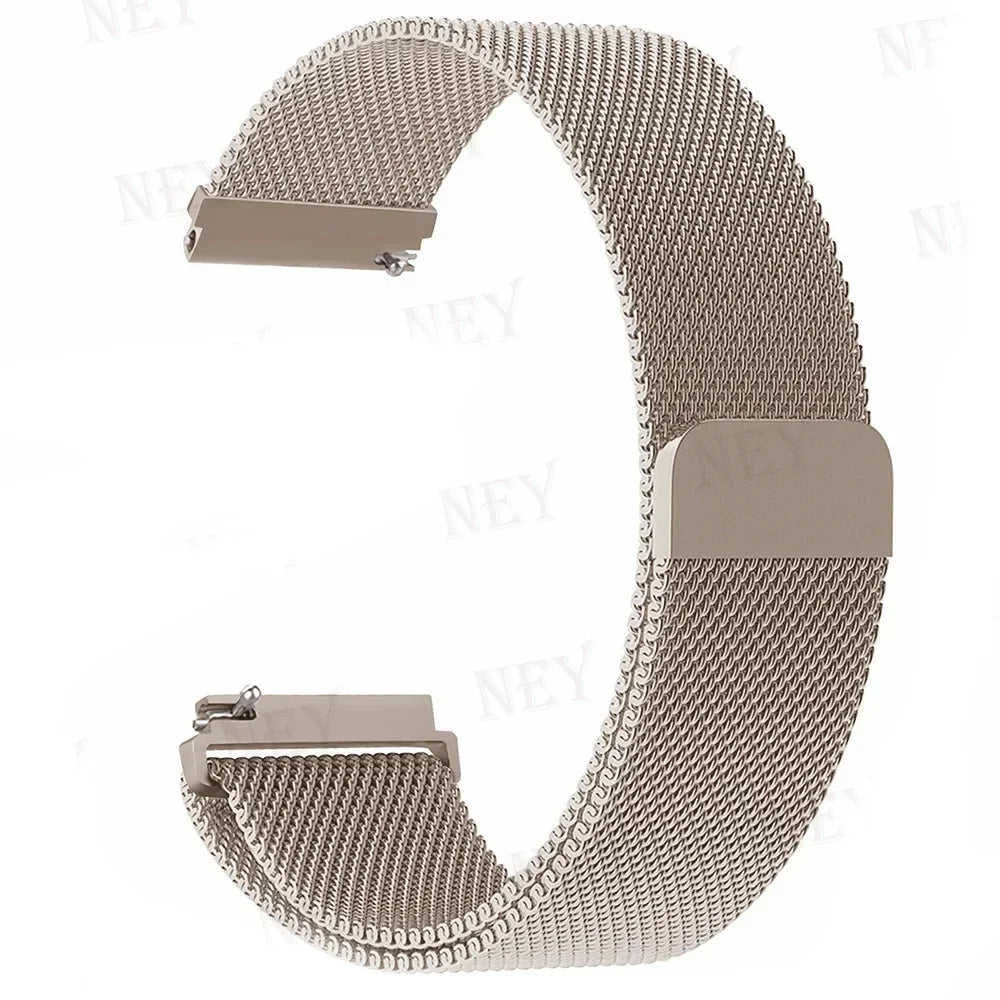 Polar Stainless Steel Milanese Mesh Band – Vintage Gold