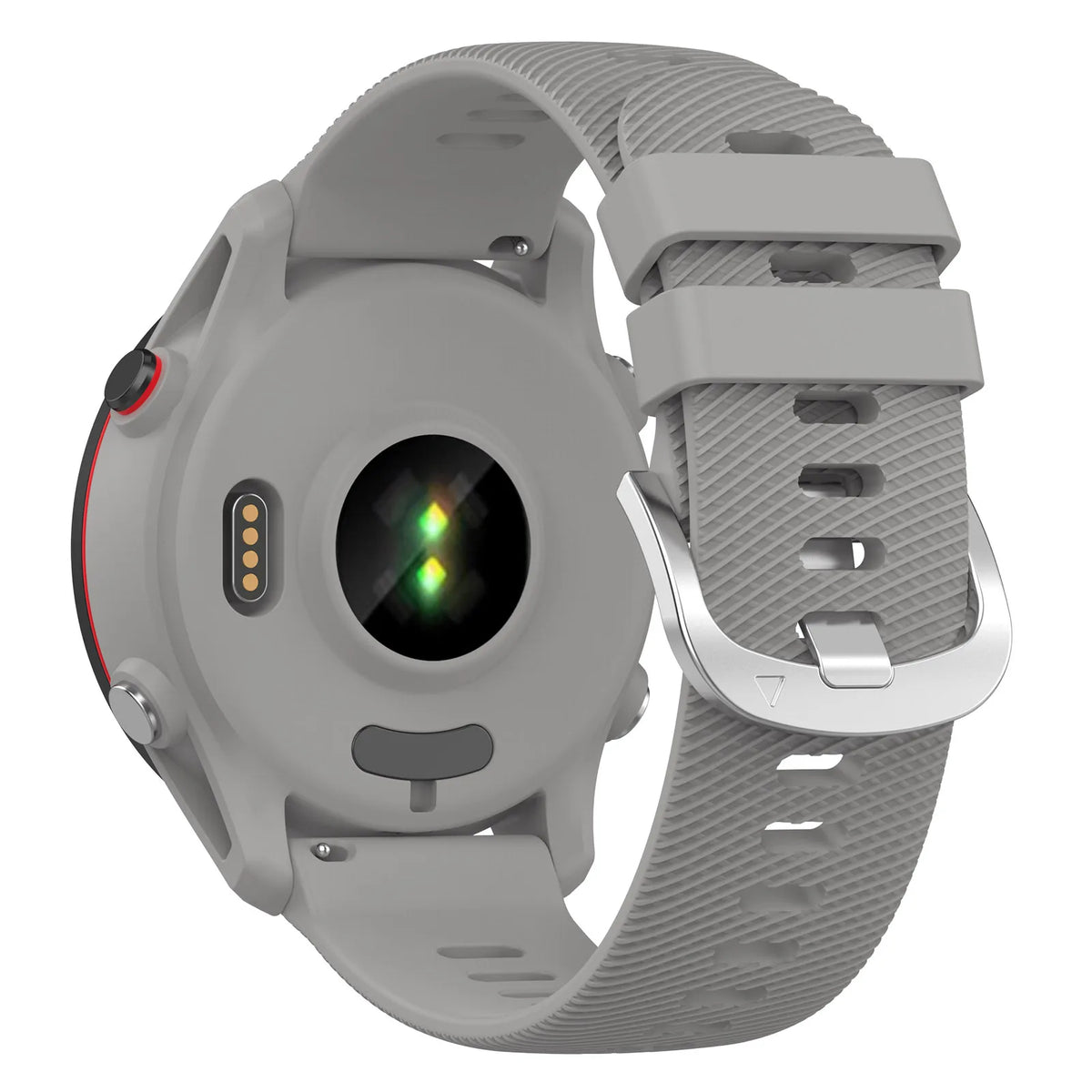 Motorola Moto Textured Silicone Buckle Band — Light Gray
