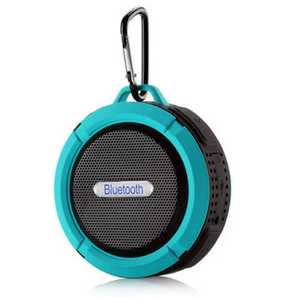 Waterproof Bluetooth Speaker with Clip for Golf Carts