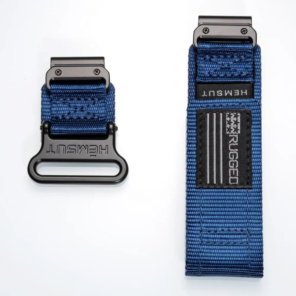 Garmin QuickFit Loop Band - Nylon and Leather Styles in Nylon - Blue