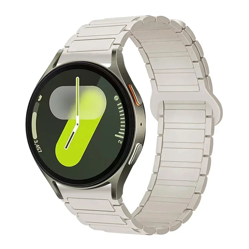 COROS Ribbed Magnetic Silicone Loop Band – Starlight