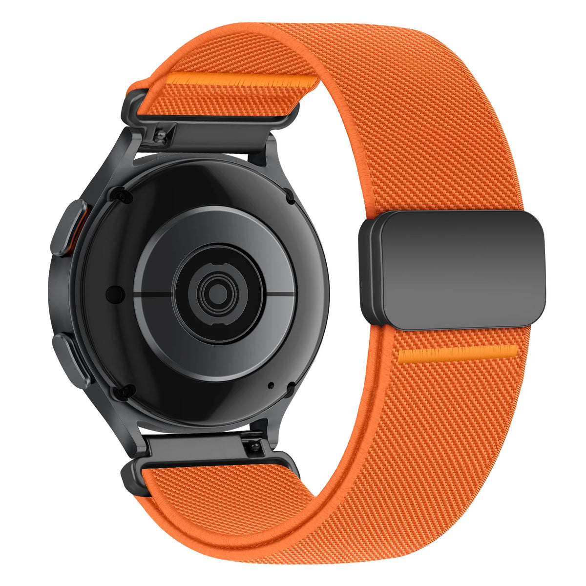 COROS Nylon Band with Magnetic Clasp and Orange Accents – Orange