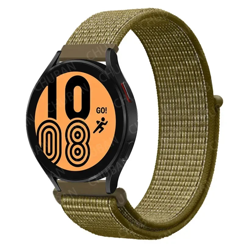 COROS Nylon Sport Loop Watch Band in Solid & Mixed Colors - Olive Green