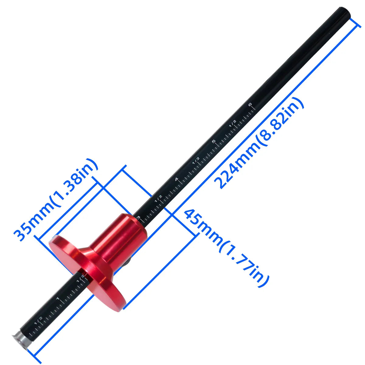 Wheel Marking Gauge with Inch & Metric Scale
