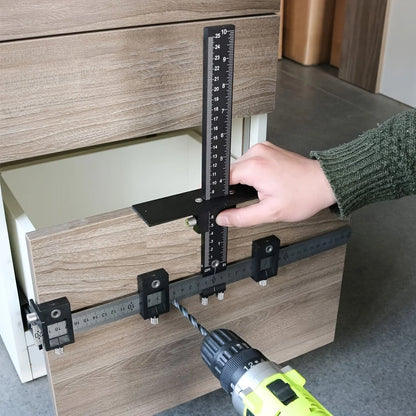 Adjustable Cabinet Hardware Jig for Knobs & Pulls
