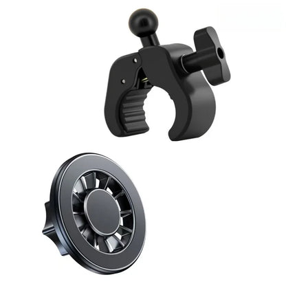 Magnetic Golf Cart Phone Mount with Bar Clamp, MagSafe Compatible