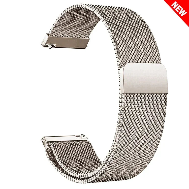 COROS Stainless Steel Milanese Mesh Watch Band - Starlight