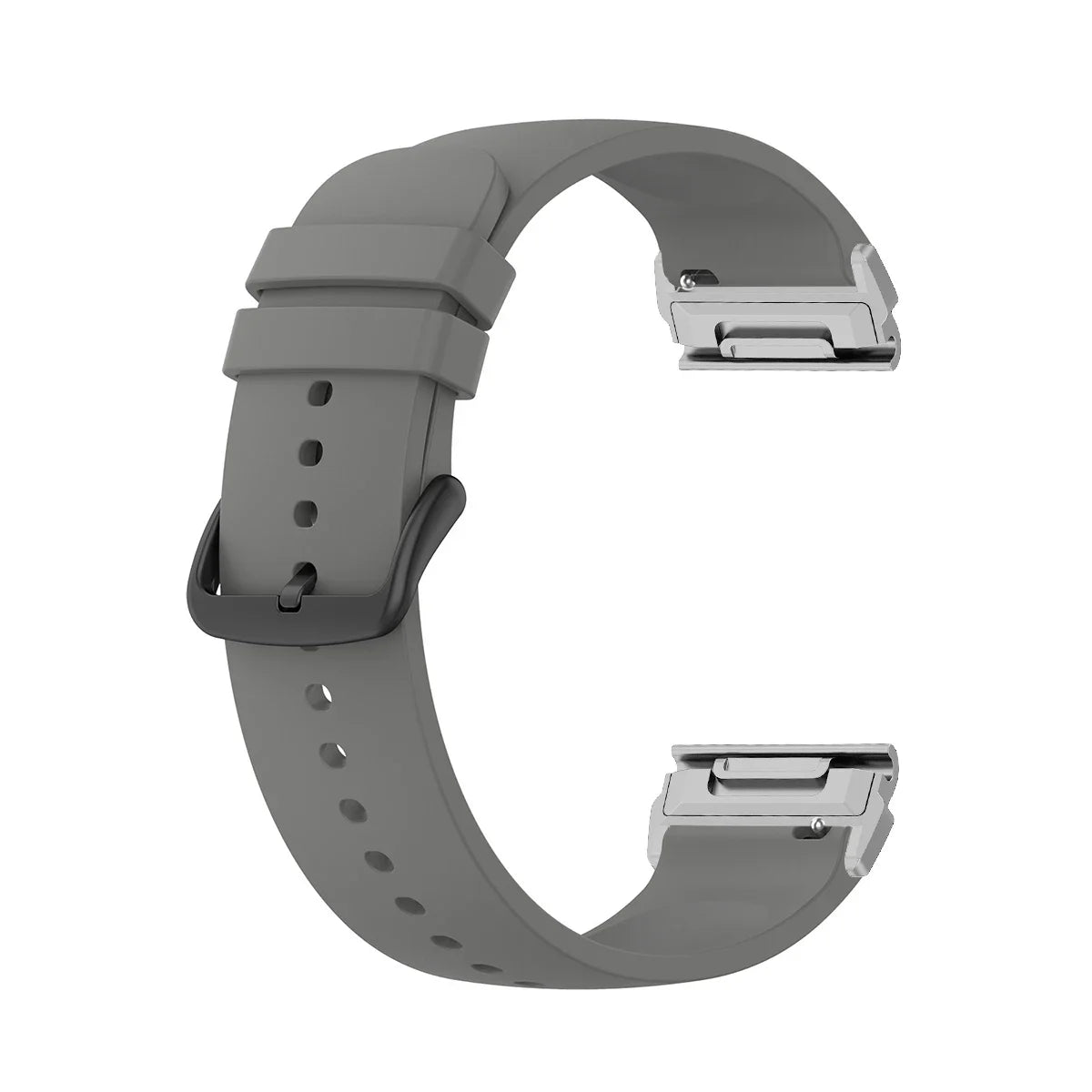 Garmin silicone smartwatch strap, comfortable and flexible replacement band, quickfit design for easy attachment.