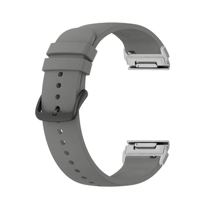 Garmin silicone smartwatch strap, comfortable and flexible replacement band, quickfit design for easy attachment.