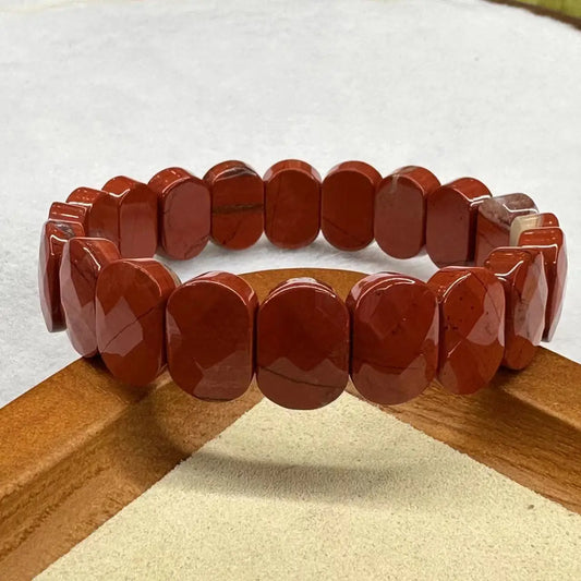 Faceted Jasper Bracelet