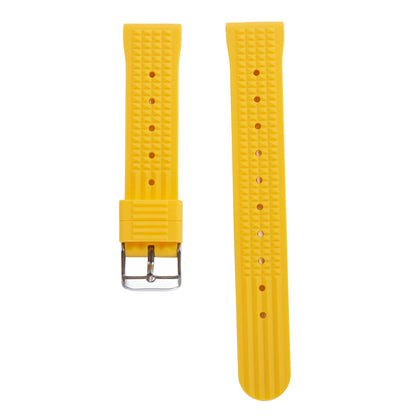 Garmin FKM Rubber Waffle Band in Yellow