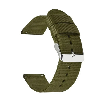 Garmin Woven Nylon Band in Army Green