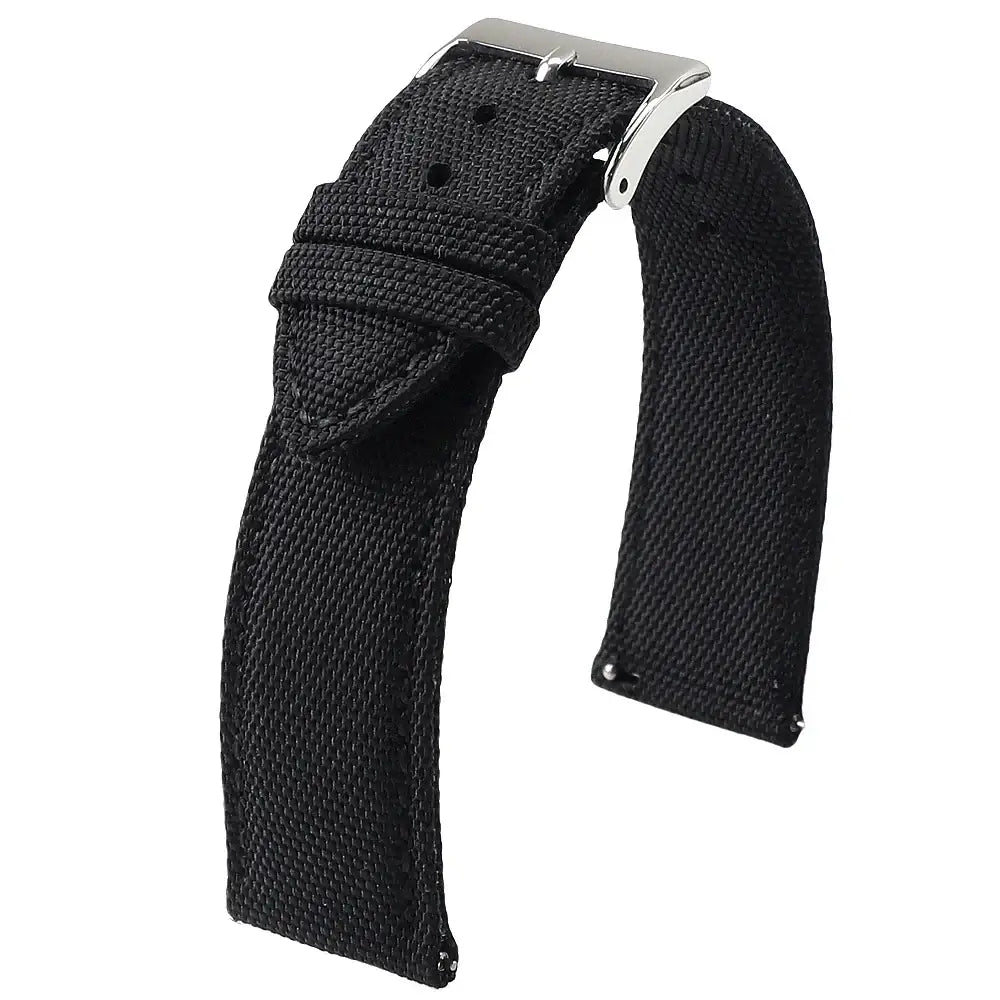 Amazfit Sailcloth Nylon Watch Band with Pin Buckle - Black
