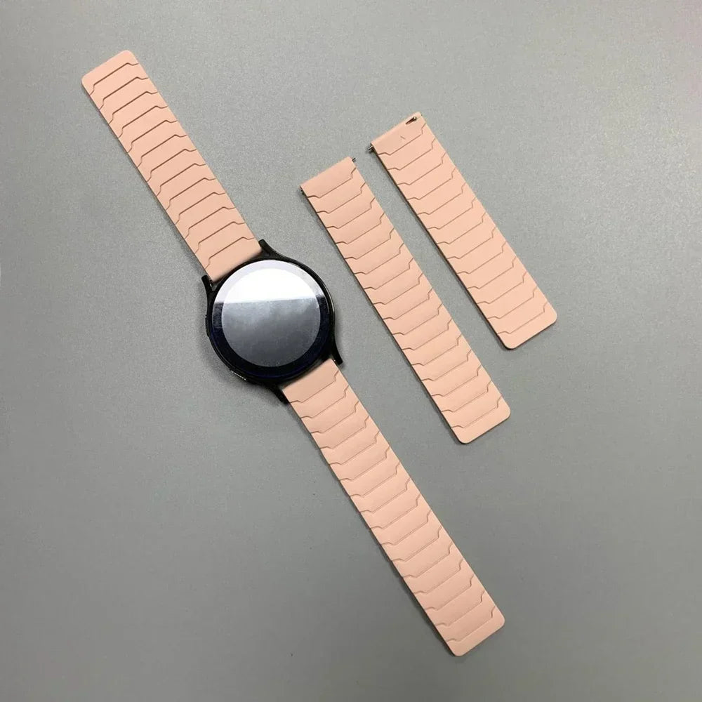 COROS Segmented Magnetic Silicone Loop Band – Pink
