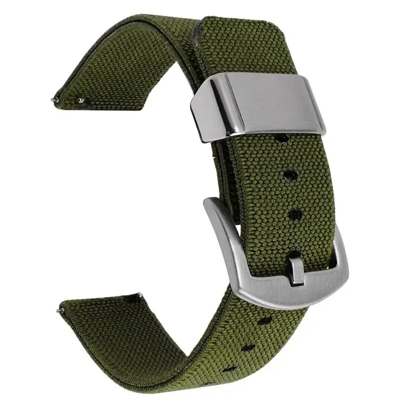 Suunto Nylon Band with Wide Metal Keeper - Army Green