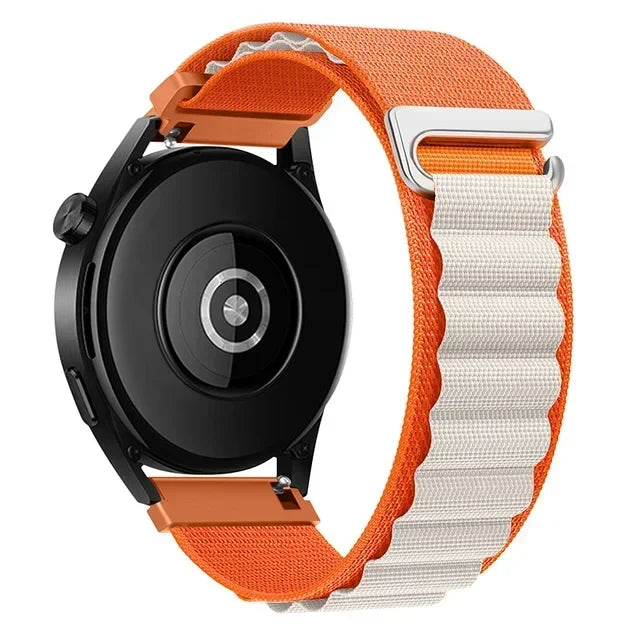 COROS Alpine-Style Nylon Loop Band – Orange / Starlight