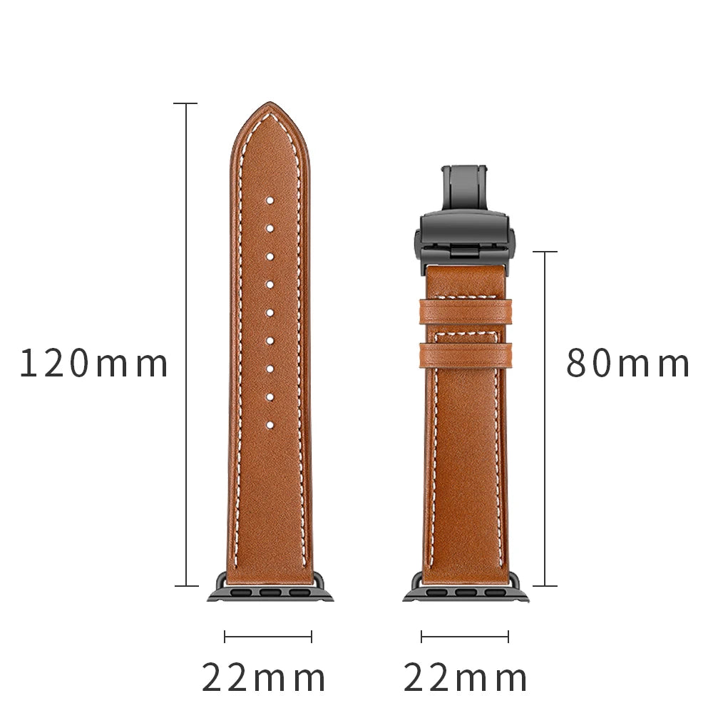 Leather strap dimensions for Apple Watch
