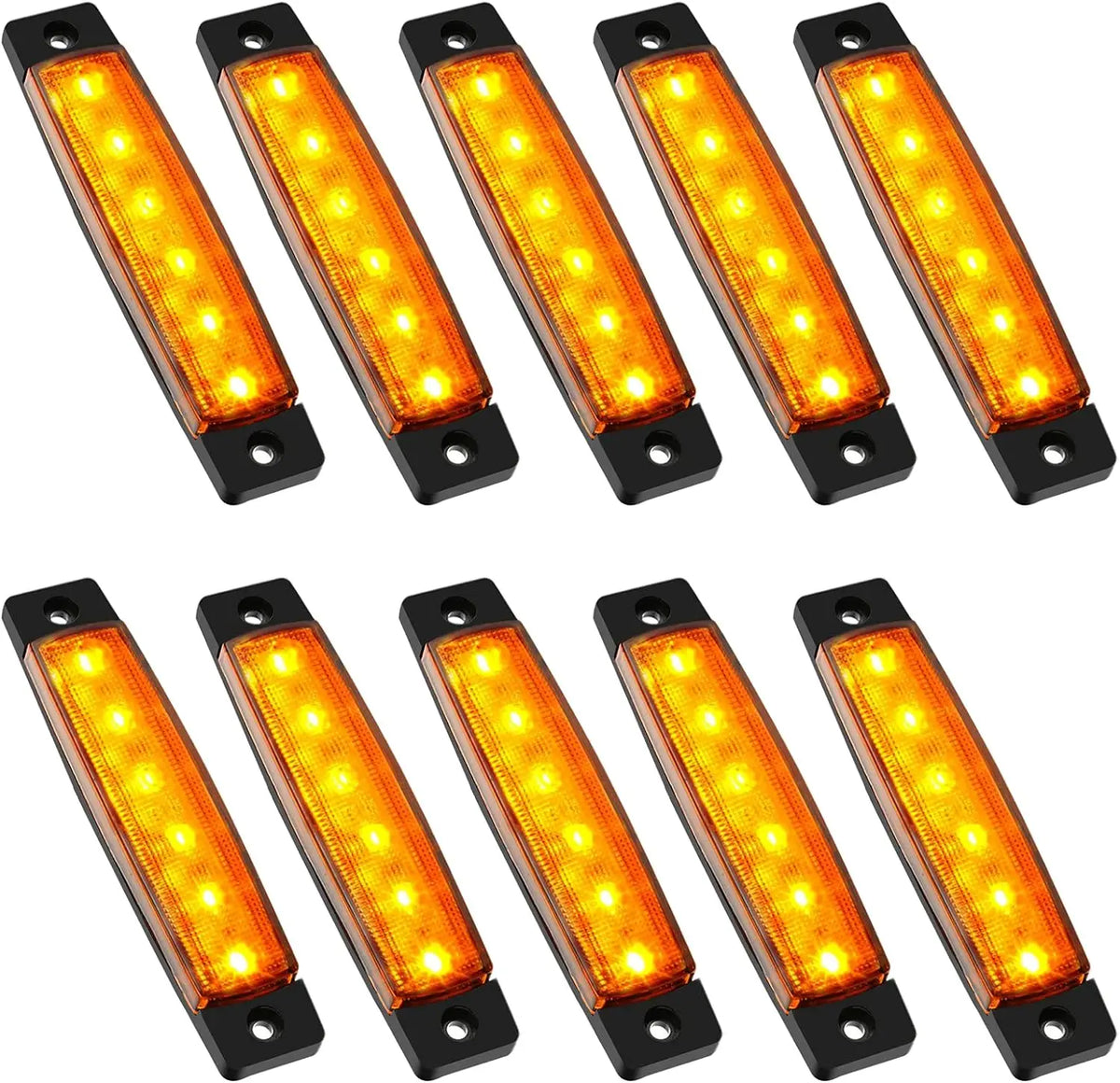 Golf Cart Underglow LED Lights, 10-Pack, Waterproof
