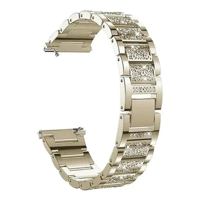 Garmin Women's Rhinestone Link Bracelet in Champagne Gold