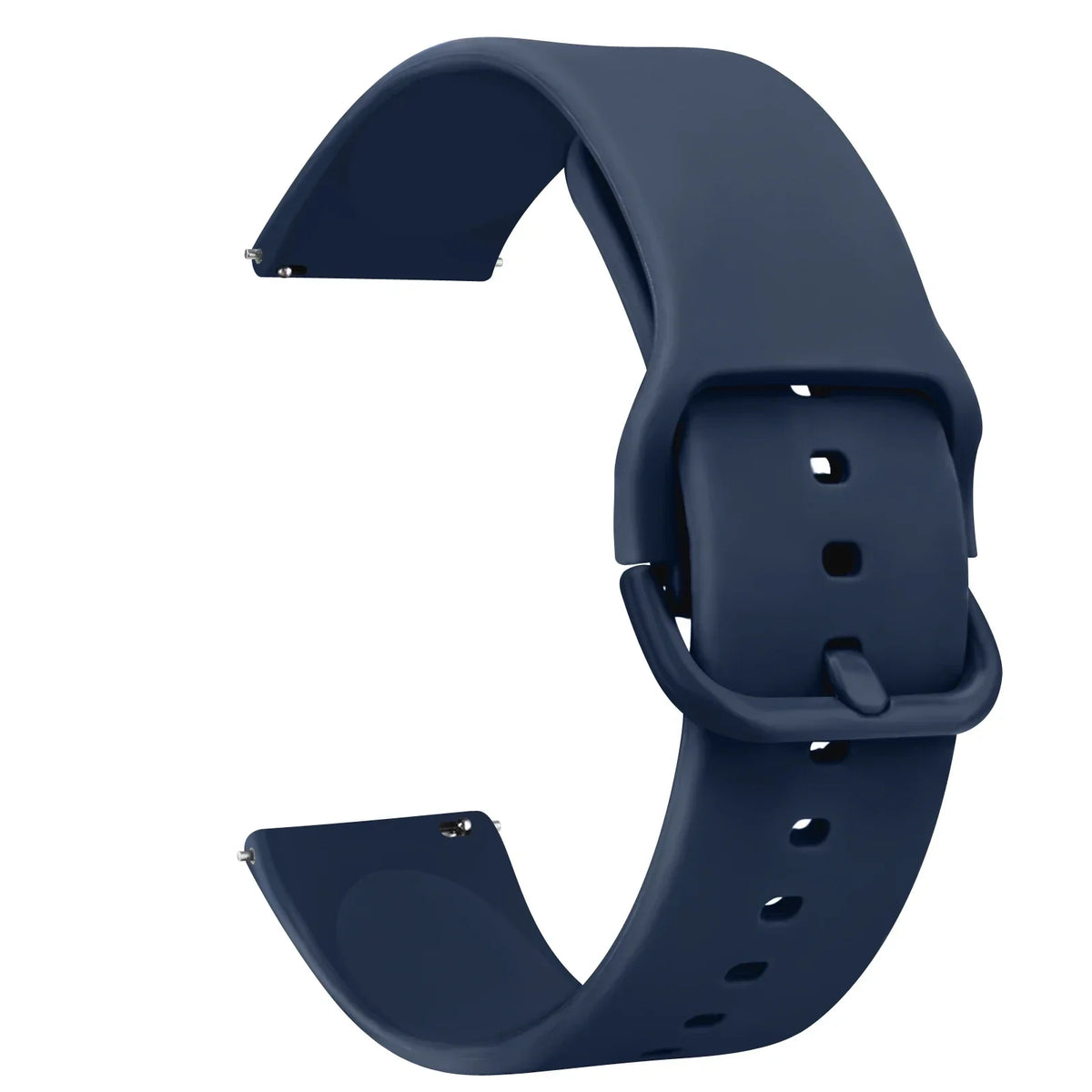 COROS Silicone Watch Band with Matching Buckle - Navy Blue