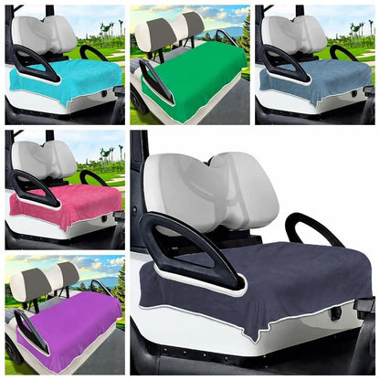 Golf Cart Seat Towel Cover, Breathable Microfiber, 7 Colors
