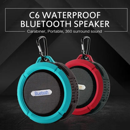 Waterproof Bluetooth Speaker with Clip for Golf Carts