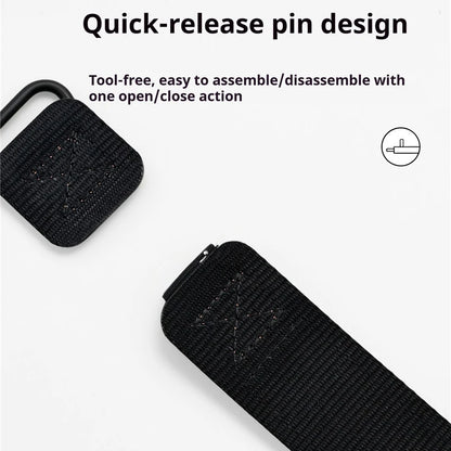 Garmin Hook-and-Loop Nylon Sport Band — quick-release pin design