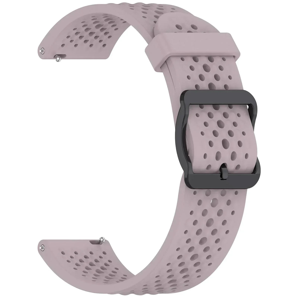 Perforated Silicone Buckle Band for Polar – Mauve