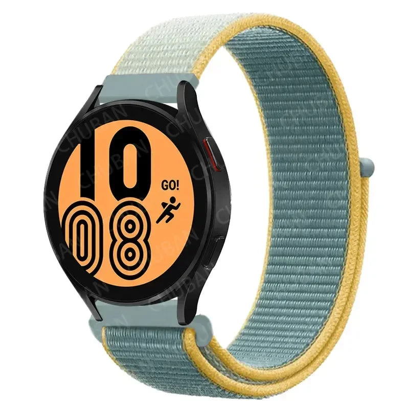 COROS Nylon Sport Loop Watch Band in Solid & Mixed Colors - Sunshine
