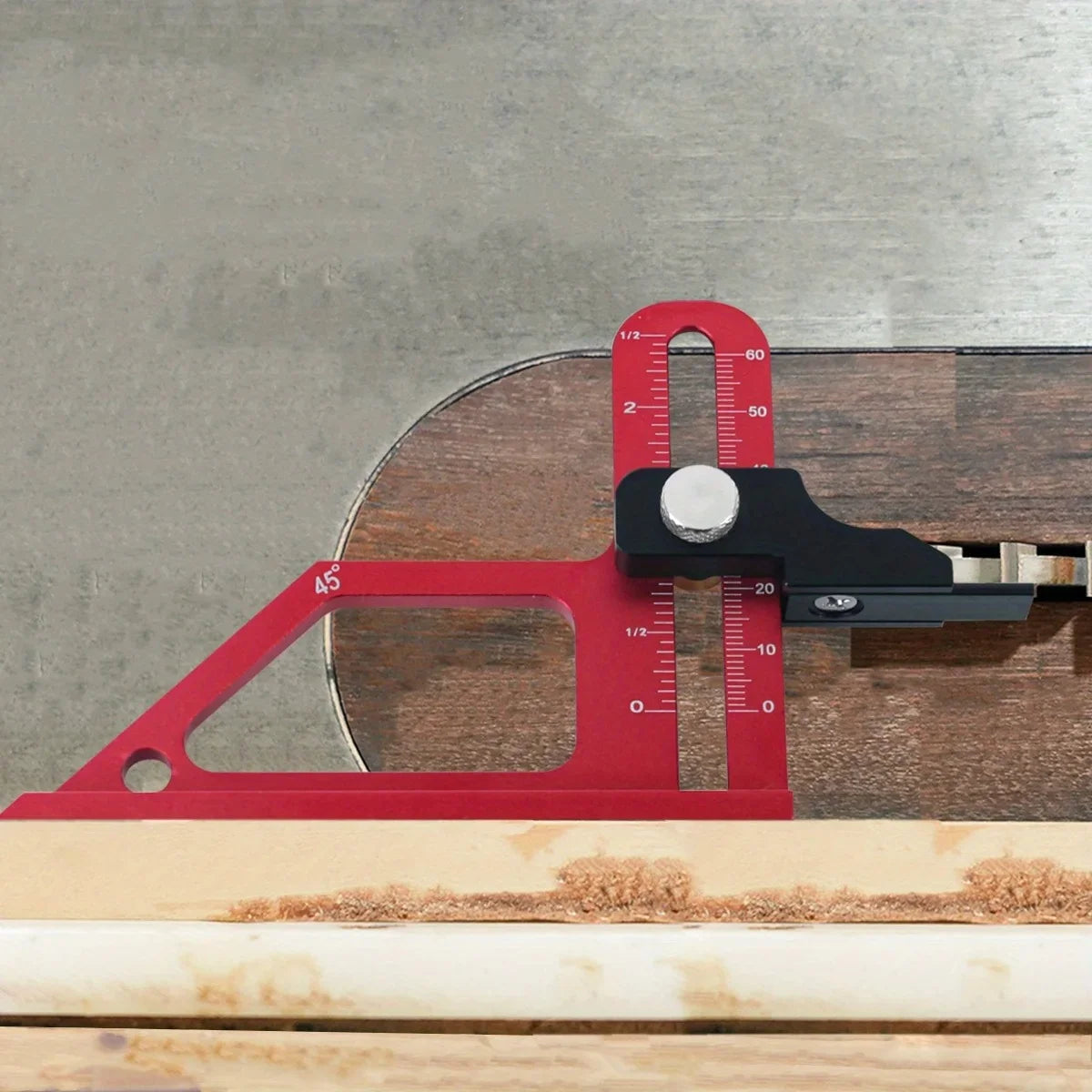 Table Saw & Router Height Setting Gauge, 0–60mm