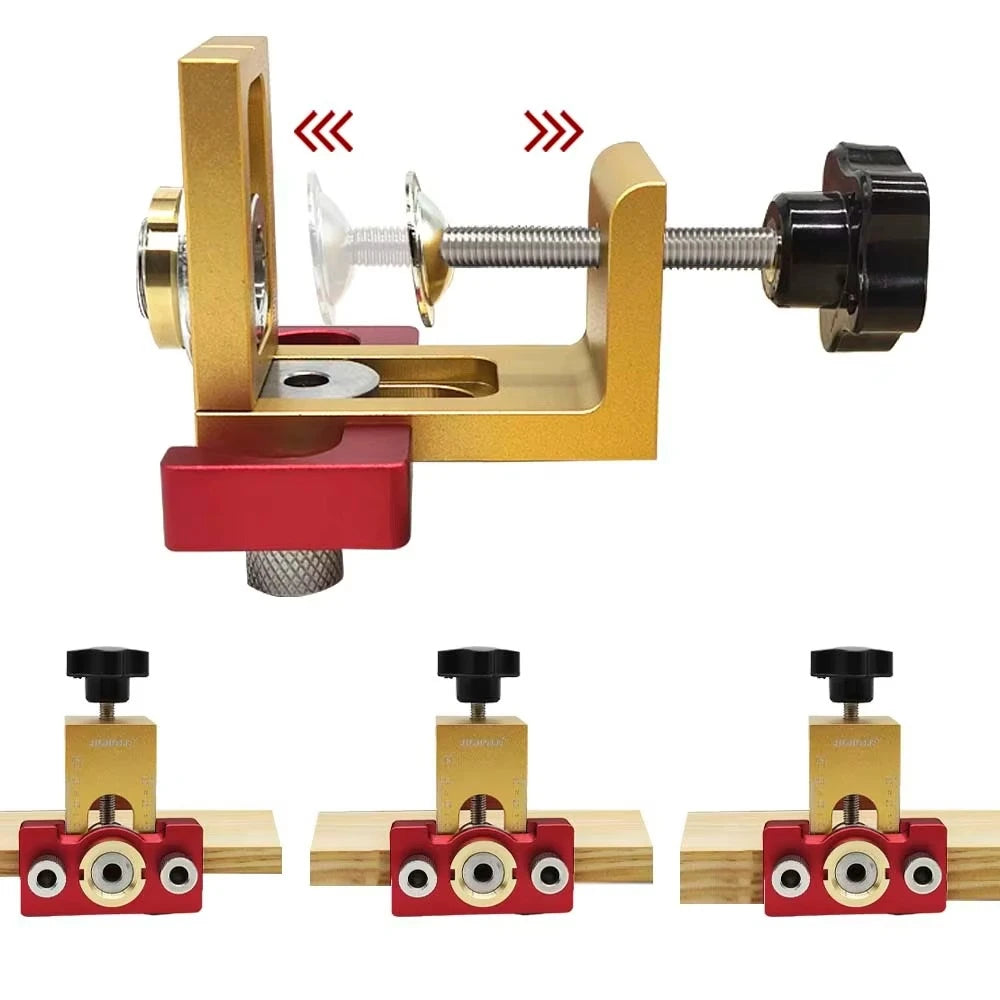 3-in-1 Doweling Jig Kit for Dowels & Cam Lock Fittings